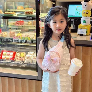 Tuổi thơ Tất Cả Trận Đấu Nơ Anh Đào Dễ Thương Phù Hợp Với Cô Gái Nhỏ Túi Nhỏ Túi Messenger Quạt Thường Tập Đi Nhỏ Che