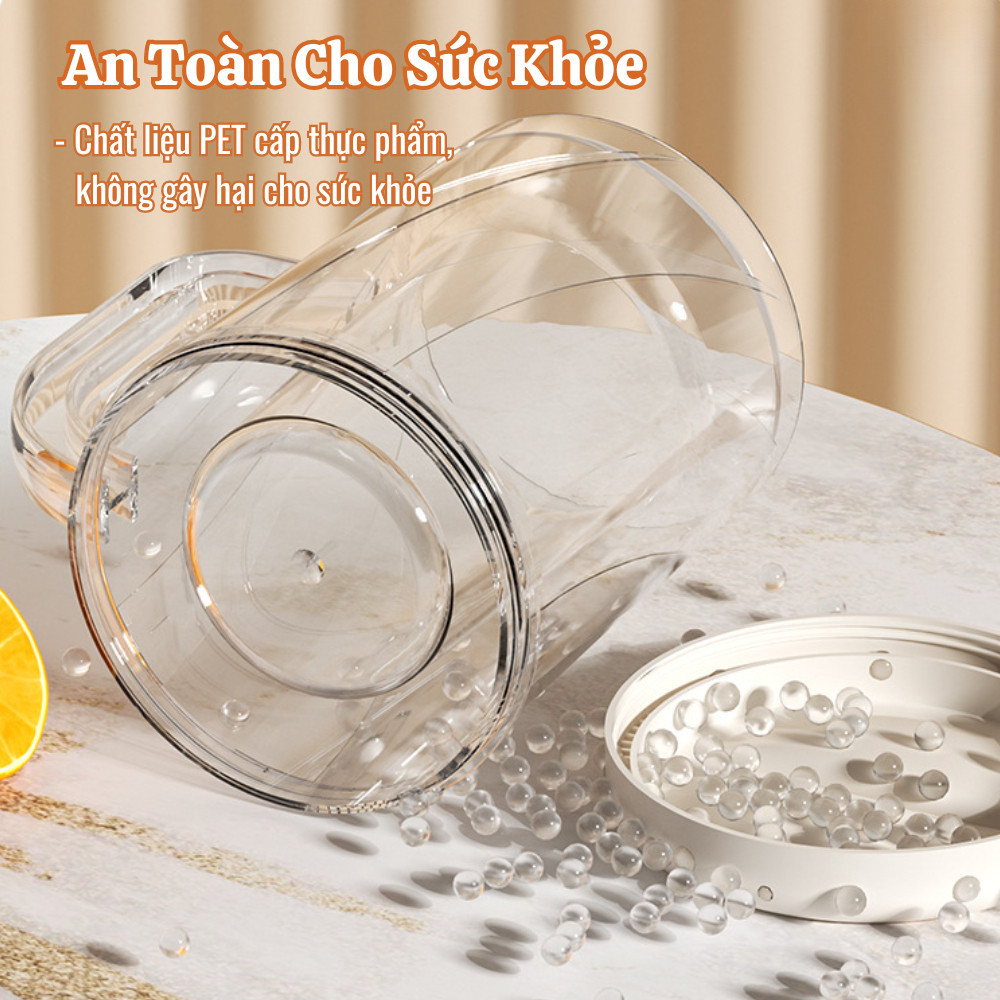 Cốc Uống Nước Làm Lạnh 2 Lớp Tích Hợp Làm Đá HOMIE, Cốc Giữ Nhiệt Bia Vĩnh Cửu Không Tan Đá Đa Năng