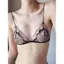 Bộ áo ngực có khóa phía trước phong cách Pháp mùa hè Bộ áo ngực có khóa phía trước siêu mỏng Pure Desire Gợi cảm thoáng khí Áo ngực phía sau đẹp