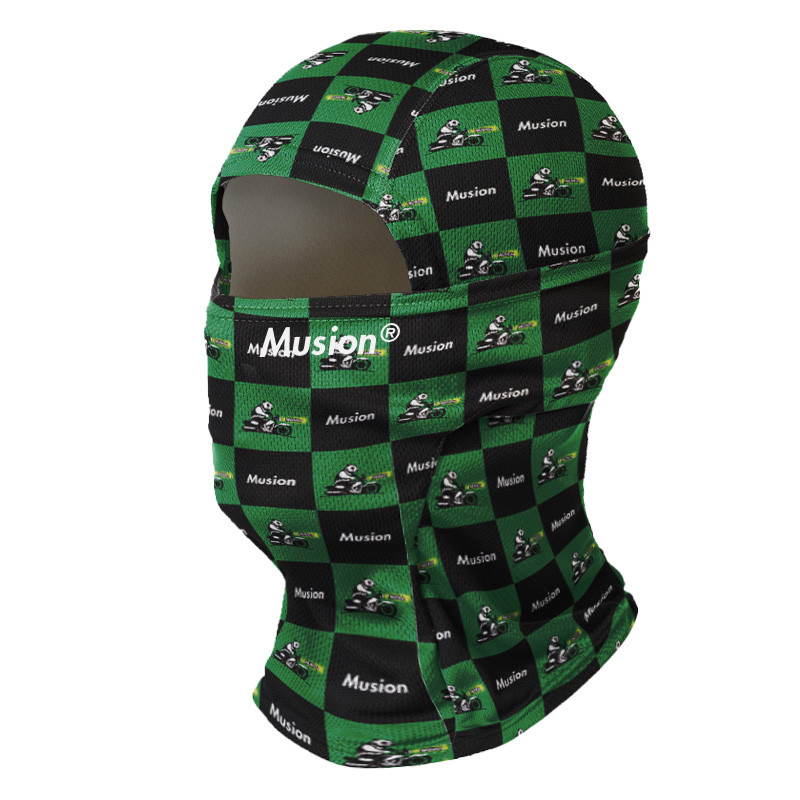 Musion Racing Balaclava - Thoáng Khí, Chống Nắng UV, Phù Hợp Cho Xe Đạp, Thể Thao Ngoài Trời & Xe Máy