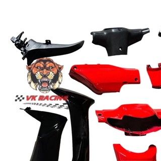 Dàn áo wave zx màu đỏ đen - tặng tem