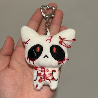 Móc khóa sang trọng Little Ghost nguyên bản Ba lô học sinh quyến rũ