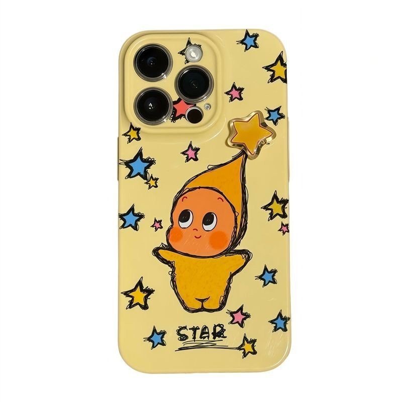 Dây buộc ngôi sao xoay Thích hợp cho vỏ điện thoại iPhone17 / 16 15 / 14 / 13 / 12 / 11