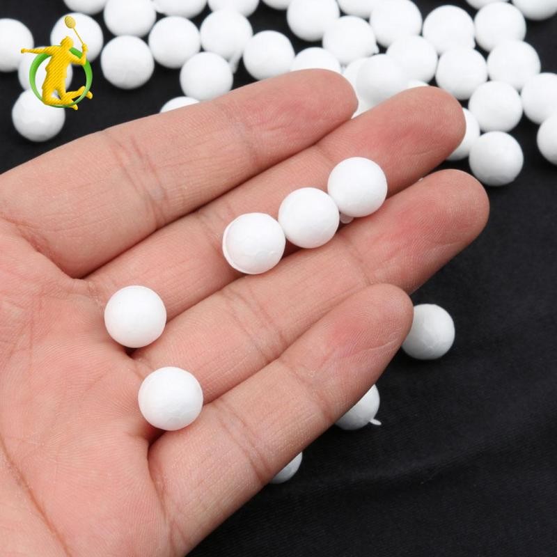 100 Chiếc Hạt Xốp Bóng, Bọt Polystyrene, Bóng xốp Đồ Thủ Công, Bóng Xốp Trắng Cho, Thiết Kế, Tranh