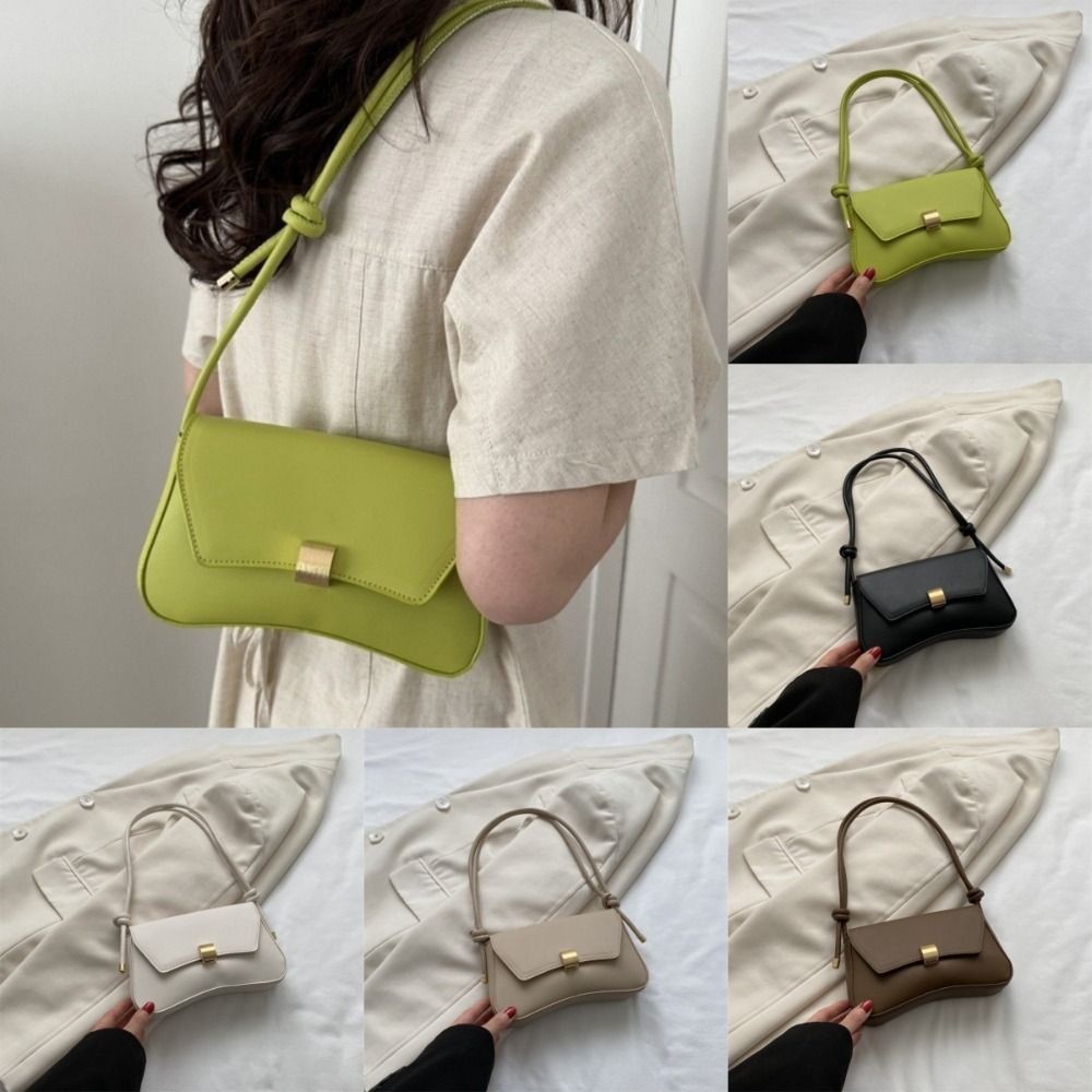 Túi đeo chéo JKDESIGN, Ví đeo nách nhẹ bằng da PU, Phong cách cổ điển Màu trơn chống nước nắp Satchels Quà tặng ngày lễ