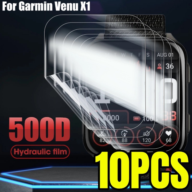 Phim Hydrogel HD Tự Chữa Bệnh - Tấm Bảo Vệ Màn Hình Bền Đẹp Cho Đồng Hồ Garmin Venu X1 - Phim Bảo Vệ Độ Cứng 9H​