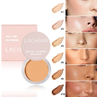 LACHAVA Concealer Concealer Concealer Dấu vết mụn quầng thâm Lâu trôi Bột chống dính Bảng che khuyết điểm 15 màu Conce