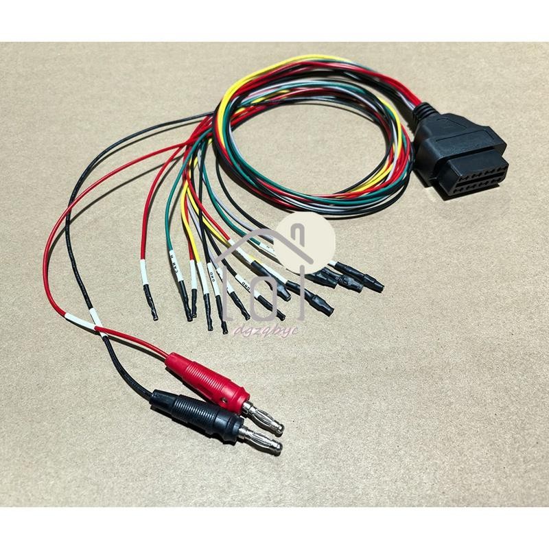 Công tắc 12V Bộ chuyển đổi chẩn đoán OBD2 Cáp đột phá Tricore ECU Pinout