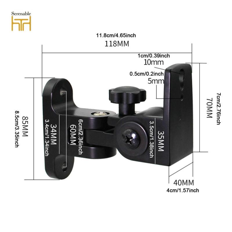 Loa Treo Tường Góc Có Thể Điều Chỉnh Giá Đỡ Loa Chắc Chắn Giá Sách Loa Treo Tường | BigBuy360 - bigbuy360.vn