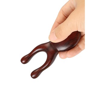 Gỗ Đàn Hương Ếch Massage Mũi Lớn Cầu Massage Đầu Mắt Kinh Tuyến Lược Mũi Trầy Xước Châm Cứu Bảo Vệ Mặt Pro