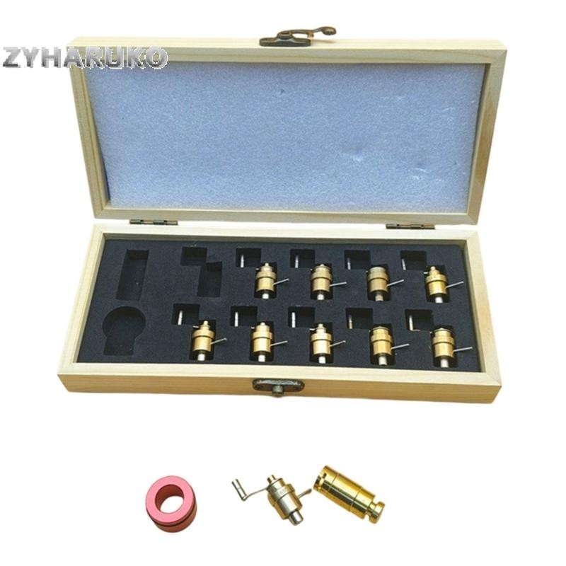 ZYARUKO Bộ công cụ cuộn dây đồng hồ chuyên nghiệp Mainspring Winder để sửa chữa