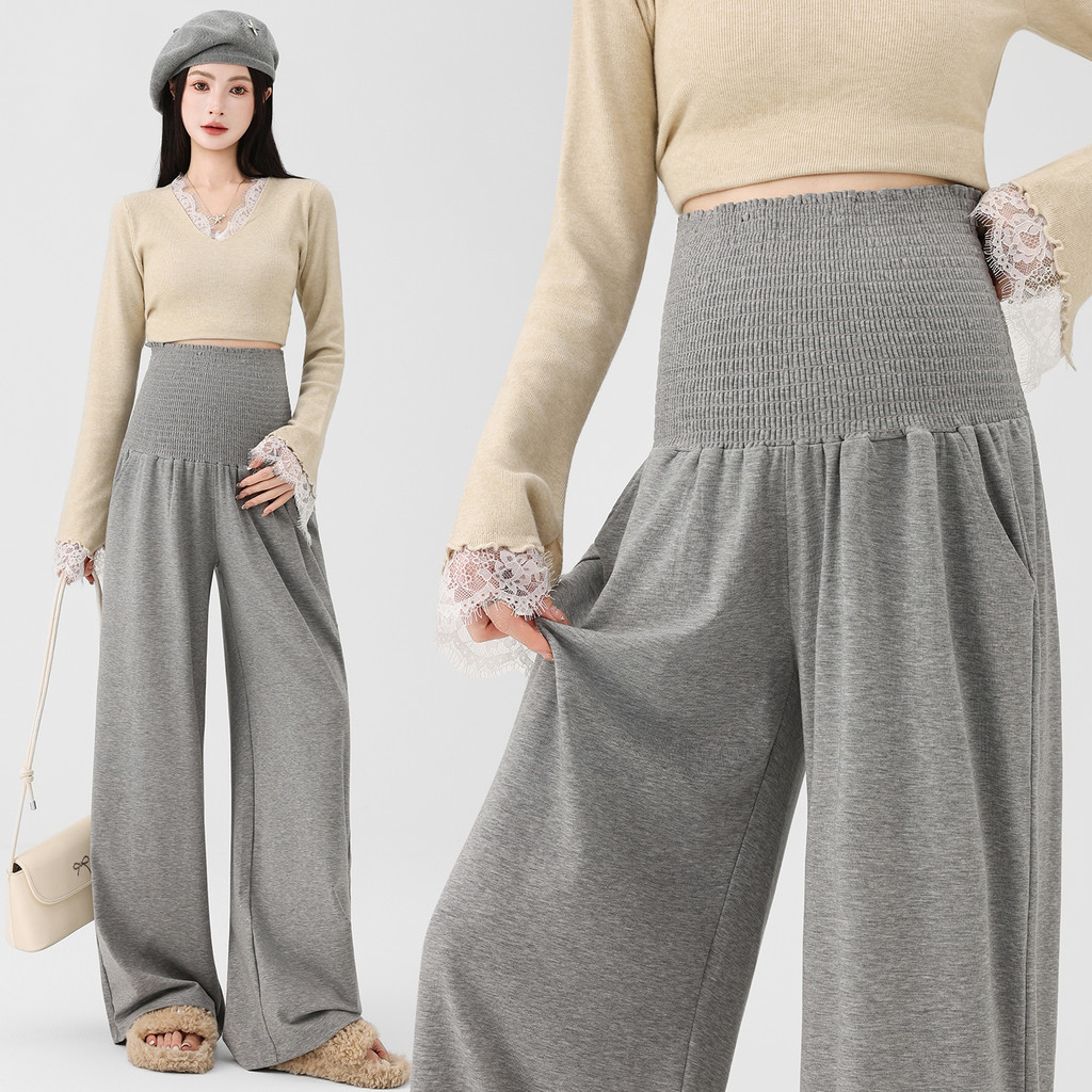 Quần bà bầu Quần legging ống rộng mùa thu