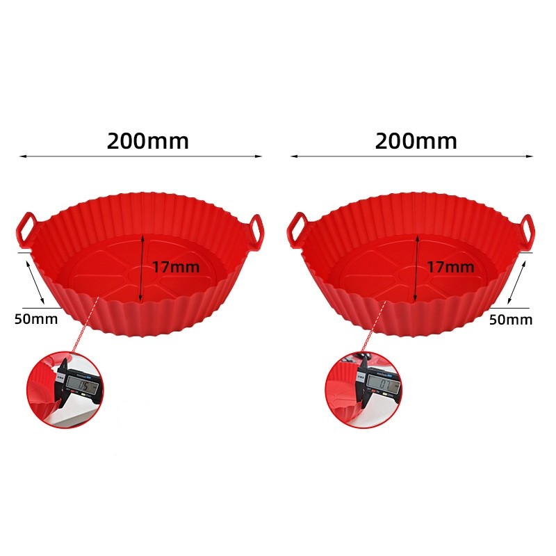 Air Fryer Mat Dày Thực Phẩm Cao Cấp Thảm Nướng Bánh Silicon Sử Dụng Tại Nhà Khay Nướng Bánh Nồi Chiên Không Khí