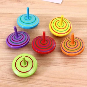 10c Đồ Chơi Con Cù, Con Quay Bằng Gỗ Cho Bé