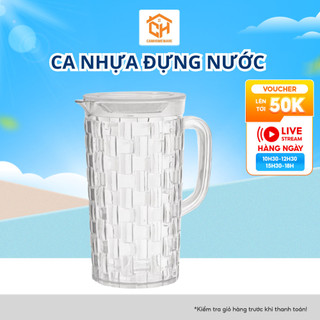 Ca Đựng Nước 2000ml Mây Đan Hokori – Bình Nhựa Việt Nhật Tiện Lợi, Bền Đẹp