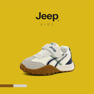 JEEP Giày Trẻ Em Bé Trai 2025 Phong Cách Mới Thu Đông Velcro Giày Thể Thao Trẻ Em Bé Gái Ngoài Trời Giày Forrest Gump