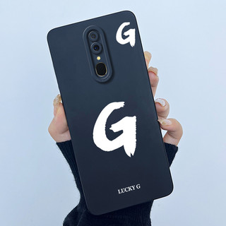 Dành Cho Oppo F11 F11Pro Ốp Lưng Oppo CPH1911 CPH1969 Ốp Lưng TPU Silicon May Mắn Chữ Ban Đầu Cặp Đôi Ốp lưng Cho Oppo F11 F 11 Pro Ốp Mềm