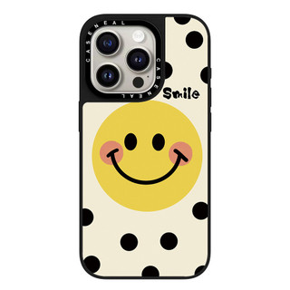 CASENEAL Wave Point Mặt cười Vỏ điện thoại gương chất lượng cao Thích hợp cho iPhone 17ProMax 17pro 17 air 16promax 16 15promax 15 14promax 13 13promax Ốp lưng cứng chống rơi thời trang