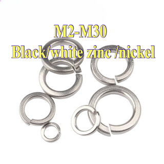 Vòng Đệm Vênh - Long Đền Vênh (Đen / Trắng mạ kẽm / Mạ niken) M2-M30 [LXY-CB-1]