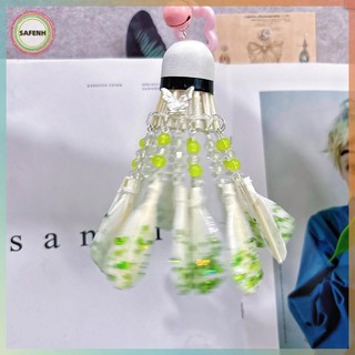 SAFENH Sáng Tạo DIY Handmade Dreamy Đính Hạt Tua Rua Cầu Lông Mặt Dây Chuyền Móc Khóa Chất Liệu Gói Bạn Bè Cặp Đôi Quà Tặng VN
