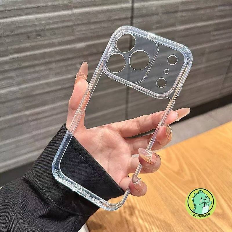 Ốp Siêu Trong Suốt Cho Xiaomi 15 15S 14 14T 13 13T 12 12X 12S 12T Mi 11 11T 9 9T Pro Ultra Lite 5G 4G Vỏ Chống Sốc Vỏ Điện Thoại Mềm Dễ Thương Đơn Giản