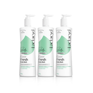 Bộ 3 Sữa tắm Lactacyd Ever Fresh mang lại làn da thơm mát và tràn đầy sức sống đến 24 giờ