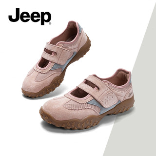 Giày nữ đế mềm nhẹ JEEP đế phẳng thể thao thông thường Mary Jane