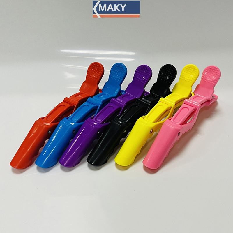 Onetimingcool 5 cái/lốc kẹp móng vuốt cá sấu nhựa, phụ kiện tạo kiểu tóc cho salon, cắt tóc