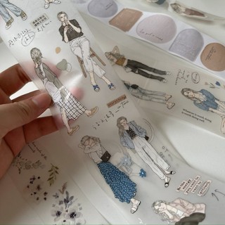 Tape Pion cô gái hoa lá các mẫu