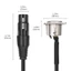 Btsg Xlrs Bảng Điều Khiển Adapter 3Pin Nam Nữ Kết Nối Độ Bền Cho Hệ Thống Chuyên Nghiệp