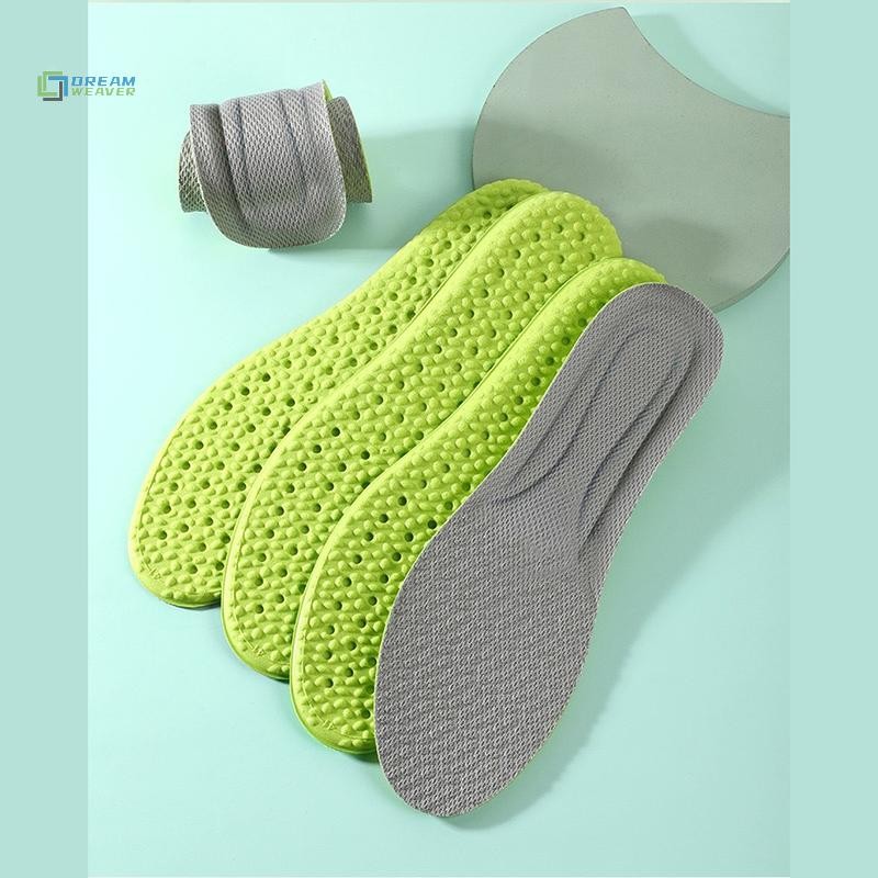 [Dream] Chống Sốc Hấp Thụ Thoải Mái Thoáng Khí Giun Khử Mùi Đế Vòm Hỗ Trợ Cao Su Mềm Mại Hút Mồ Hôi Chạy Bộ Chăm Sóc Bàn Chân mới