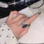 AqToCna Xanh Zircon Bướm Mở Nhẫn Có Thể Điều Chỉnh Dành Cho Nữ Bé Gái Thời Trang Ánh Sáng Sang Trọng Tinh Tế Tinh Tế Tiên Tiến Nhẫn Trang Sức Quà Tặng AqToCna