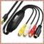 Bộ chuyển đổi video USB sang bộ chuyển đổi kỹ thuật số USB 2.0 Thẻ ghi âm video cho hệ thống hỗ trợ DVD TV Dễ sử dụng (R F C V)