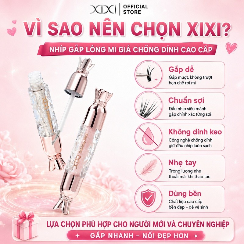 Xixi Nhũ Mắt Lỏng Ánh Sáng Lấp Lánh Tự Nhiên Dễ Tán Bám Lâu Tôn Mắt Xinh Không Trôi Suốt Ngày D735