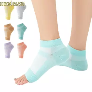 Tất Gót Chân, Tất Nén Mắt Cá Chân Dưỡng Ẩm Chống Chapped, An Toàn Thể Thao Thoáng Khí Nứt Chữa Bệnh Tất Nam Nữ