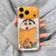 Ốp Điện Thoại Anime Boy Drift Cát Cho iPhone 17 Pro Max 16 15 14 13 12 Vỏ Bảo Vệ Chống Sốc