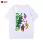 Pikmin PIKMIN4 Anime Hàng Hóa Ngắn Tay Nam Nữ Mùa Hè Cotton Nguyên Chất Rời Thả Vai Cặp Đôi Mặc Áo Thun Nửa Tay