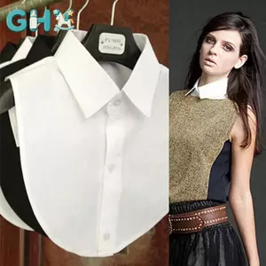 GHX Nữ Ren Cổ Giả Áo Vintage Có Thể Tháo Rời Khăn Choàng Có Thể Điều Chỉnh Cổ Giả Đa Năng Nửa Chiều Dài Áo Phụ Kiện VN