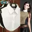 GHX Nữ Ren Cổ Giả Áo Vintage Có Thể Tháo Rời Khăn Choàng Có Thể Điều Chỉnh Cổ Giả Đa Năng Nửa Chiều Dài Áo Phụ Kiện VN