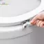 HL Nắp Bồn Cầu Nâng Thiết Bị Nắp Nâng Ghế Vệ Sinh Nâng Nắp Bồn Cầu Tay Cầm Đồ Dùng Phòng Tắm Đa Năng ABS Thiết Thực LMWU