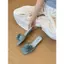 TT Hoa Trang Trí Flip-Flops Nữ Mùa Hè Nêm Gót Mở Mũi Dép Dép Sang Trọng Phù Hợp Với Váy Dép