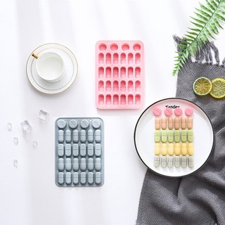 Khay định hình kẹo yu với khoang tròn và thanh Công cụ chống dính linh hoạt để sử dụng kẹo dẻo sô cô la và món tráng miệng