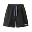 Quần short Cotton hạng nặng dáng rộng thường ngày mùa hè dành cho nam và cặp đôi