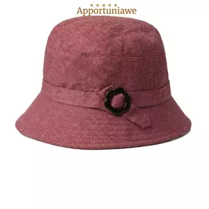 IAPPORTUNIA Mom Bucket Caps, Mũ chống nắng nữ vành rộng nhẹ, Mũ bảo vệ mặt mùa xuân mùa hè Mũ ngư dân dành cho người trung niên và người cao tuổi