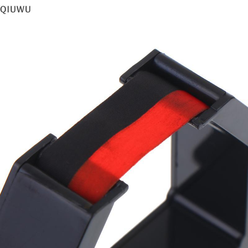 QIUWU Attendance Clo Ribbon Thay Thế Ruy Băng Cho MT-6100 6200N Kỹ Thuật Số Thời Gian Clo Máy Ghi Thời Gian Chính Xác Trong Suốt.