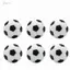 Jfory 6 Miếng 23 Mm Bàn Quả Cầu Foosball Màu Đen Trắng Lâu Trôi Bóng Quả Cầu Chống Màu Sắc Phụ Kiện Thể Thao