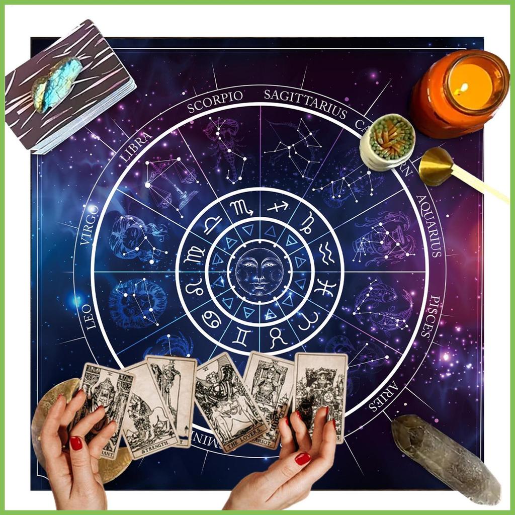 Thẻ Tarot Vải Đọc Thẻ Tarot Vải Cho Bói Toán Di Động Trang Trí Tarot Bói Toán Thẻ Bàn Vải gelhvn
