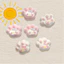 at Claw KT Series Charm Sticker, trường hợp điện thoại bàn phím nút kem keo DIY phụ kiệ
