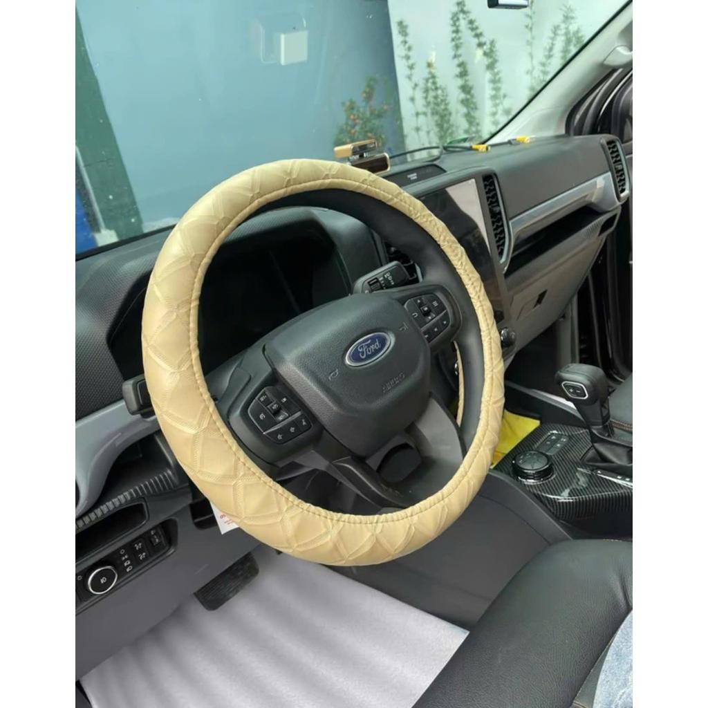 Bọc vô lăng Nappa Đúc 6D quả trám đủ size cho các dòng xe con, xe tải, xe khách, xe đầu kéo và xe giường nằm