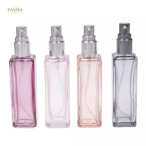 PNPIA- 20ml Chai Nước Hoa Có Thể Đổ Lại Chai Thủy Tinh Di Động Du Lịch Rỗng Mỹ Phẩm Hộp Đựng Chất Lỏng Mini Atomizer Dispenser